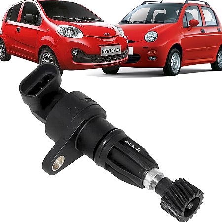 Sensor Velocidade Chery QQ 1.0 1.1 16V 2011 a 2020 (Furo Fixação Lado Esquerdo)