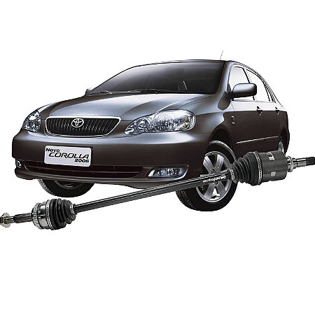 Semi Eixo Direito Toyota Corolla Fielder 2003 a 2008 Câmbio Automático - Com ABS
