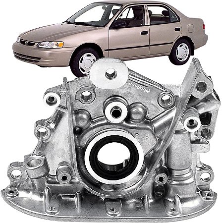 Bomba Óleo Corolla 1.6 16V 1992 a 1999 Motor 4AFE (Sem furo para sensor de rotação)