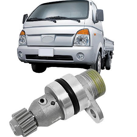Pinhão Velocímetro Hyundai HR 2.5 2005 a 2012 Kia Bongo 2.5 2008 a 2012 - 17 Dentes