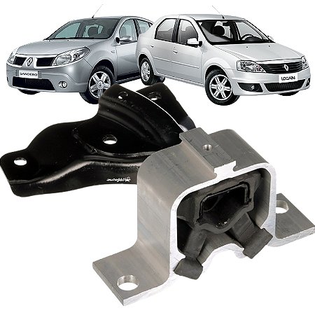 Coxim Motor Sandero Logan 1.6 8V 2007 a 2013 Lado Direito