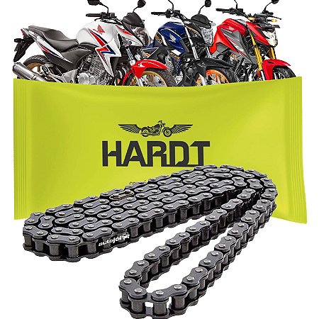 Corrente Relação CB 300 2009 a 2015 Twister 300 2023/... Twister 250 2016 a 2022 520HX110L - Sem Retentor