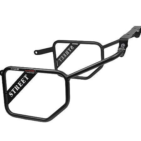 Afastador Alforge CG Titan Fan Ybr Factor Fazer Intruder Yes 125 150 160 .../2024 Preto