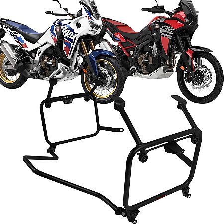 Suporte Baú Lateral CRF 1100 Africa Twin 2021/... - Preto