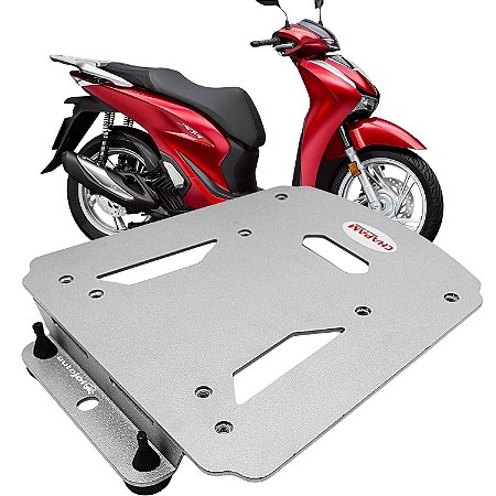 Bagageiro Honda SH 150 2017 a 2021 Prata