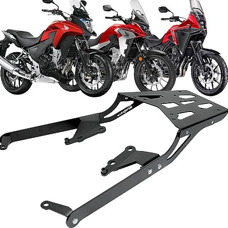 Bagageiro CB 500X 2013 a 2025 Preto NX 500 2026/... Preto