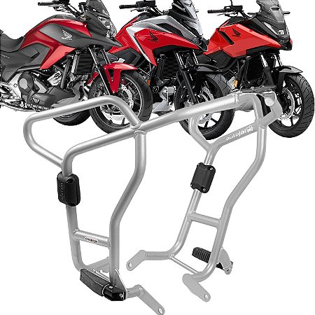 Protetor Motor Carenagem NC 700X NC 750X 2013/... Prata