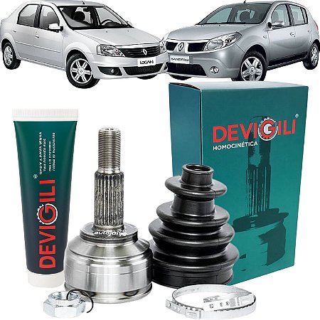 Junta Homocinética Sandero Logan 1.0 16V 2007 a 2010 21X28