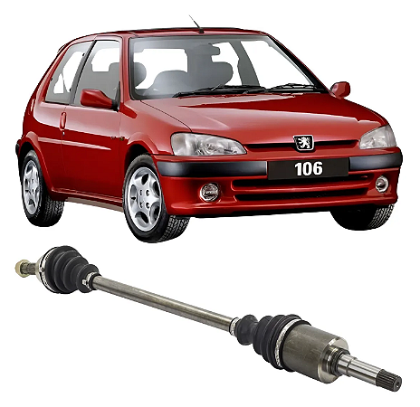SEMI EIXO DIREITO PEUGEOT 106 1.0 1996/... 21X22