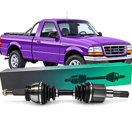 Semi Eixo Ranger 2.8 4.0 2000 a 2004 4X4 Lado Esquerdo 27x27