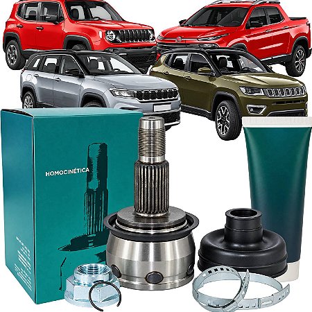 Junta Homocinetica Toro Renegade 2015 a 2025 Compass 2017 a 2024 Commander 2022 a 2024 4x4 - Traseira (27X21)