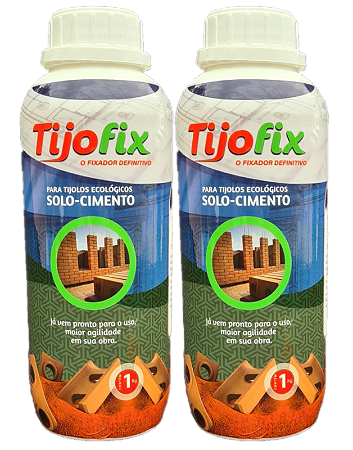 TIJOFIX Super cola para tijolos ecológicos 2 x 1 Litro