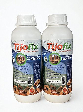 TIJOFIX Super cola para tijolos ecológicos 2 x 1 Litro - EcolojiT