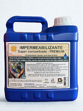 ECOLOJIT - Impermeabilizante super concentrado - Premium