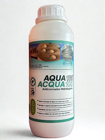 AQUA100 - Hidrofugante base água - 1 KG