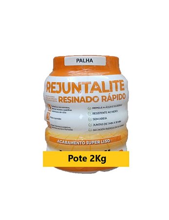 REJUNTALITE RESINADO PALHA 2KG