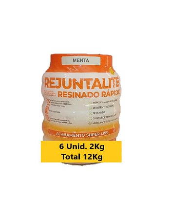 REJUNTALITE RESINADO MENTA 6x2KG