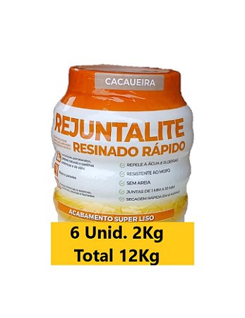 REJUNTALITE RESINADO CACAUEIRA 6x2KG