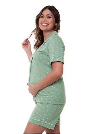 PIJAMA AMERICANO CORAÇÕES