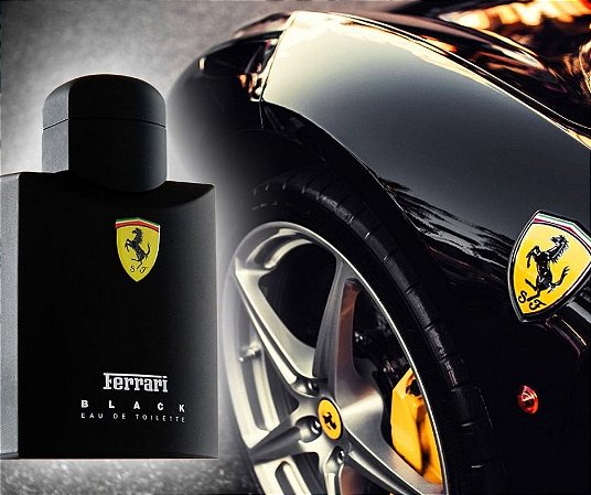 Perfume Importado Ferrari Black 125 Ml. Lacrado E Original.