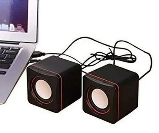 Caixa De Som Para Computador/notebook Mini Speaker Usb2.0
