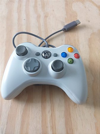 Controle Para Xbox 360 Com Fio Usb