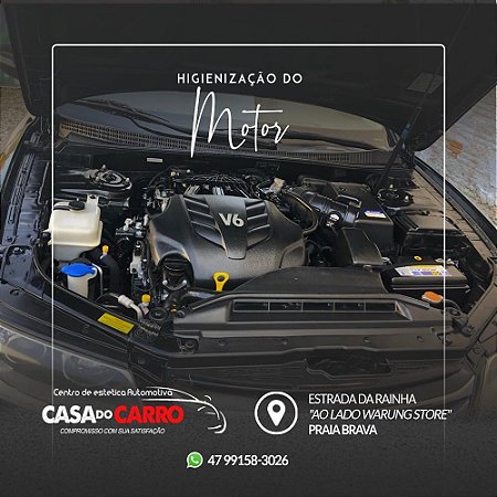 Lavação motor