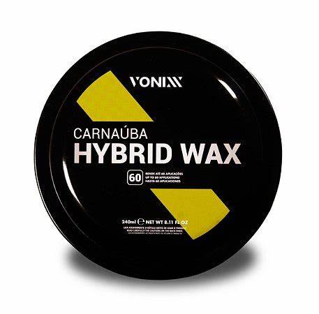 CERA DE CARNAÚBA HÍBRIDA HYBRID WAX 200G - VONIXX
