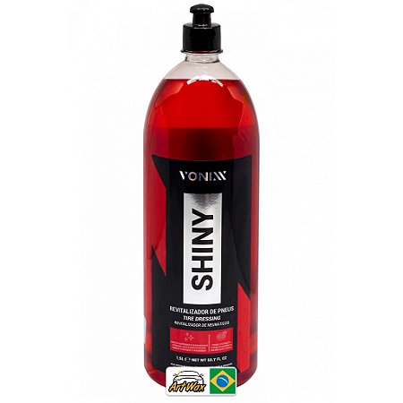 SHINY REVITALIZADOR DE PNEUS C/ BRILHO INTENSO 500ML - VONIXX