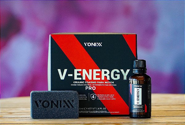 V-ENERGY PRO CERAMIC COATING PARA MOTOR 50ML - VONIXX