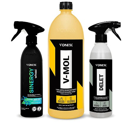 Kit Vonixx de Limpeza e Proteção para Rodas