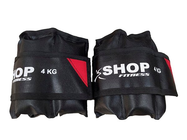 Tornozeleira 4Kg Par Shop Fitness