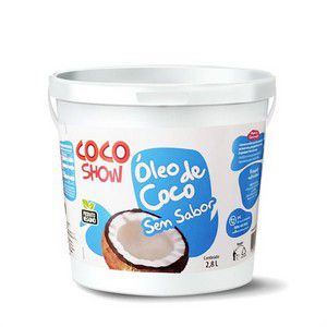 Óleo de Coco sem sabor Coco Show Balde 2,8 litros - Copra