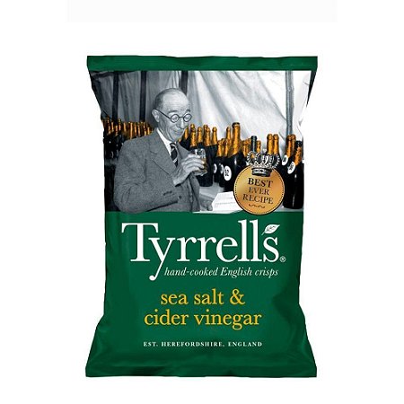 Batata Chips Vinagre 150gr - Tyrrells