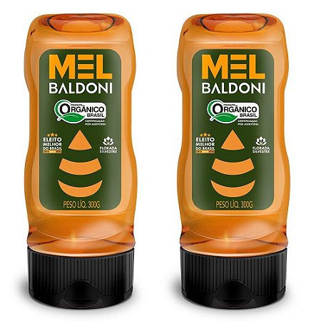 Kit 2uni Mel Orgânico 300gr - Baldoni