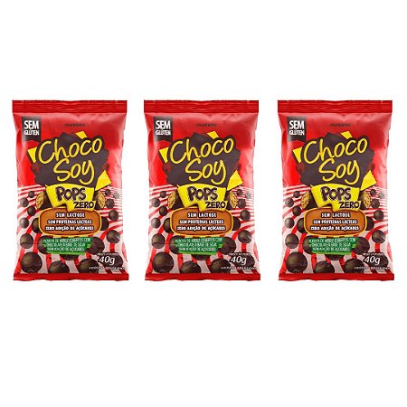 3uni Pops Zero 40gr - Chocosoy