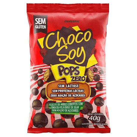Pops Zero 40gr - Chocosoy