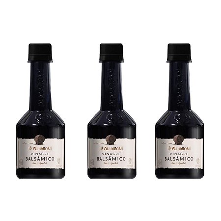Kit 3uni Vinagre Balsâmico 280ml - Almaromi