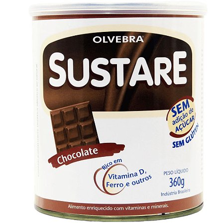 Sustare Chocolate Lata 360 - Soymilke