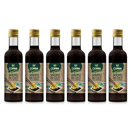 Kit 6uni Shoyu de Coco 150ml - Copra
