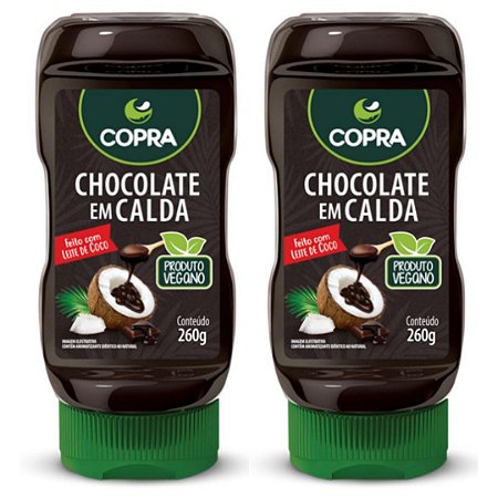 Kit 2uni Chocolate em Calda 260gr - Copra