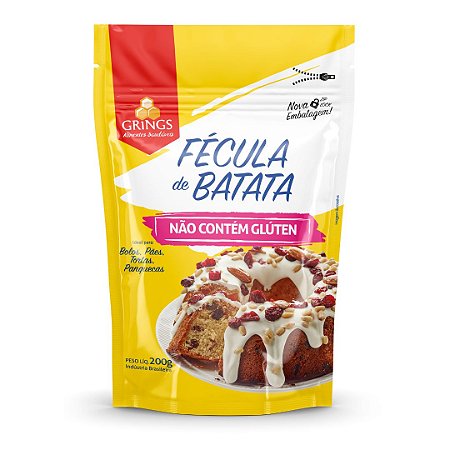 Fécula de Batata 200g - Grings