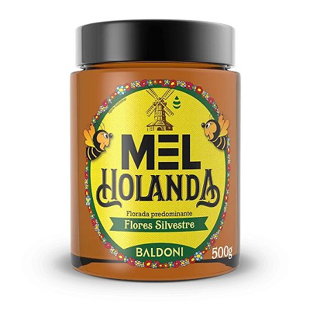 Mel Holanda Silvestre Bisnaga 500g - Baldoni
