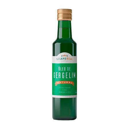 Óleo de Gergelim Natural 250ml - Sesamo Real