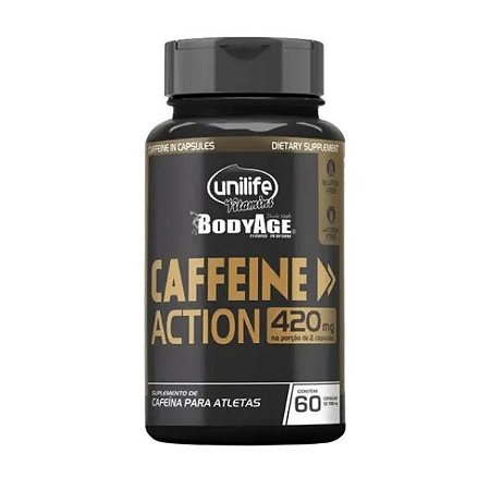 Uni Cafeina 700mg. - 60 cáps - Unilife