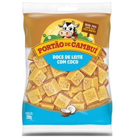 Doce de Leite com Coco Saco 200g - Portão de Cambui