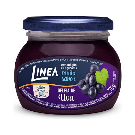 Geleia Linea Uva 230g