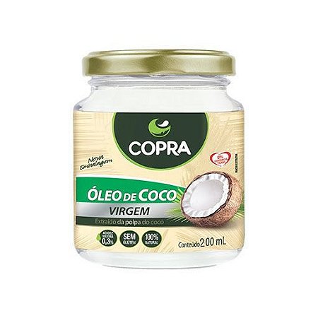 Óleo de Coco Virgem 200ml - Copra