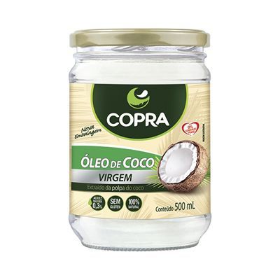 Óleo de Coco Virgem 500ml - Copra