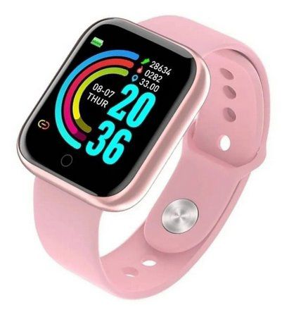 smartwatch v6 rosa